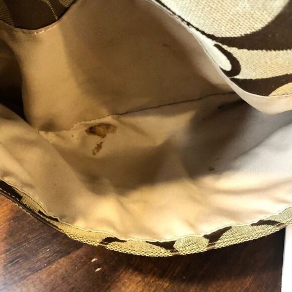 Coach maroon burgundy top zip shoulder bag - Picture 15 of 15